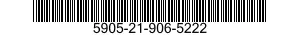 5905-21-906-5222 RESISTOR,FIXED,FILM 5905219065222 219065222