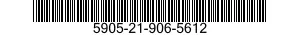 5905-21-906-5612 RESISTOR,FIXED,FILM 5905219065612 219065612