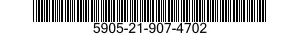 5905-21-907-4702 RESISTOR,FIXED,WIRE WOUND,NONINDUCTIVE 5905219074702 219074702