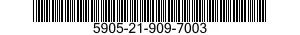5905-21-909-7003 RESISTOR,VARIABLE,NONWIRE WOUND,NONPRECISION 5905219097003 219097003