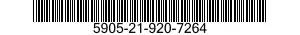 5905-21-920-7264 RESISTOR,VARIABLE,NONWIRE WOUND,NONPRECISION 5905219207264 219207264