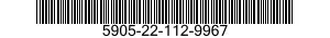 5905-22-112-9967  5905221129967 221129967