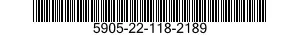 5905-22-118-2189  5905221182189 221182189