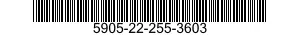 5905-22-255-3603  5905222553603 222553603