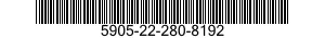 5905-22-280-8192  5905222808192 222808192