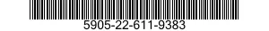 5905-22-611-9383 RESISTOR,VARIABLE,NONWIRE WOUND,PRECISION 5905226119383 226119383
