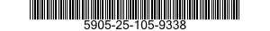 5905-25-105-9338 RESISTOR,VARIABLE,NONWIRE WOUND,NONPRECISION 5905251059338 251059338