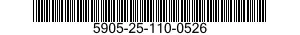 5905-25-110-0526  5905251100526 251100526