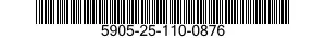5905-25-110-0876  5905251100876 251100876