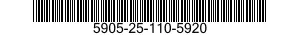 5905-25-110-5920  5905251105920 251105920