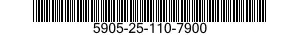 5905-25-110-7900  5905251107900 251107900