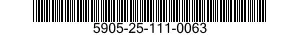 5905-25-111-0063  5905251110063 251110063