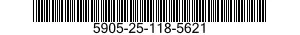 5905-25-118-5621 RESISTOR 5905251185621 251185621