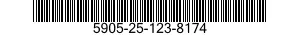 5905-25-123-8174 RESISTOR,VARIABLE,W 5905251238174 251238174