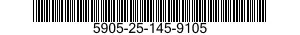 5905-25-145-9105 RESISTOR,VARIABLE,NONWIRE WOUND,PRECISION 5905251459105 251459105