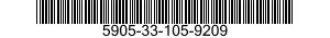 5905-33-105-9209 RESISTENCIA, VARIAB 5905331059209 331059209