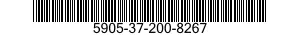 5905-37-200-8267  5905372008267 372008267