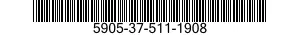 5905-37-511-1908 RESISTOR,THERMAL 5905375111908 375111908