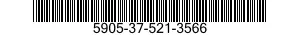 5905-37-521-3566 RESISTOR,CHIP,FIXED,FILM 5905375213566 375213566
