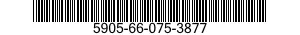 5905-66-075-3877 RESISTOR,FIXED,WIRE WOUND,INDUCTIVE 5905660753877 660753877