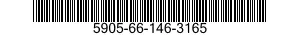 5905-66-146-3165 RESISTOR NETWORK,FIXED,FILM 5905661463165 661463165