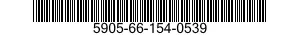 5905-66-154-0539 TRANSMITTER,TEMPERATURE,ELECTRICAL RESISTANCE 5905661540539 661540539