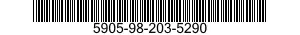 5905-98-203-5290 RESISTOR,VARIABLE,WIRE WOUND,PRECISION 5905982035290 982035290
