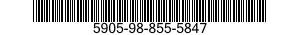 5905-98-855-5847  5905988555847 988555847