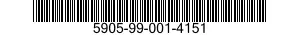 5905-99-001-4151  5905990014151 990014151