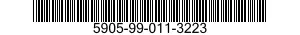 5905-99-011-3223 RESISTOR,FIXED,WIRE WOUND 5905990113223 990113223