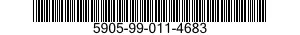5905-99-011-4683 RESISTOR,FIXED,WIRE WOUND 5905990114683 990114683