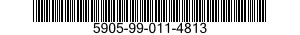 5905-99-011-4813 RESISTOR,FIXED,COMPOSITION 5905990114813 990114813