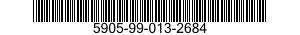 5905-99-013-2684 RESISTOR,FIXED,COMPOSITION 5905990132684 990132684