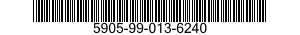 5905-99-013-6240 RESISTOR,FIXED,FILM 5905990136240 990136240