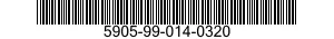5905-99-014-0320 RESISTOR,FIXED,WIRE WOUND 5905990140320 990140320