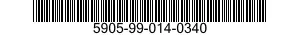 5905-99-014-0340 RESISTOR,FIXED,WIRE WOUND 5905990140340 990140340