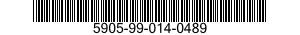 5905-99-014-0489 RESISTOR,FIXED,WIRE WOUND 5905990140489 990140489