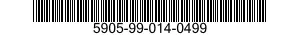 5905-99-014-0499 RESISTOR,FIXED,WIRE WOUND 5905990140499 990140499