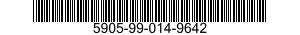 5905-99-014-9642 RESISTOR,FIXED,FILM 5905990149642 990149642