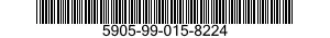 5905-99-015-8224 RESISTOR,FIXED,FILM 5905990158224 990158224