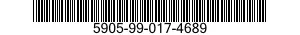 5905-99-017-4689 RESISTOR,FIXED,WIRE WOUND 5905990174689 990174689