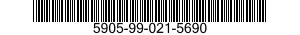 5905-99-021-5690 RESISTOR,FIXED,FILM 5905990215690 990215690