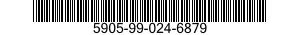 5905-99-024-6879 RESISTOR,FIXED,COMPOSITION 5905990246879 990246879