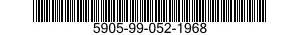 5905-99-052-1968 RESISTOR,FIXED,FILM 5905990521968 990521968