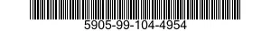 5905-99-104-4954  5905991044954 991044954