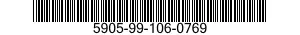 5905-99-106-0769 RESISTOR,VARIABLE 5905991060769 991060769