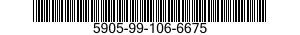 5905-99-106-6675  5905991066675 991066675