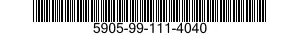 5905-99-111-4040  5905991114040 991114040