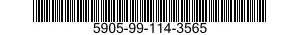 5905-99-114-3565 RESISTOR,FIXED 5905991143565 991143565