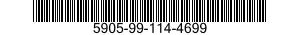 5905-99-114-4699 RESISTOR,VARIABLE 5905991144699 991144699